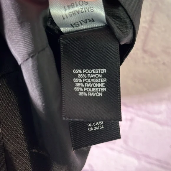 Kenneth Cole New York Men's Striped Dark Gray Vest. Size: XL - Picture 10 of 12